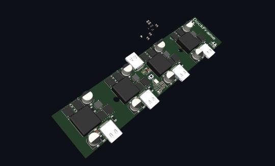 Dockframe Hub PCB work in progress