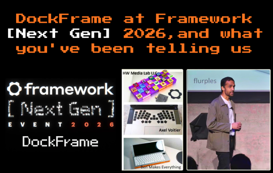 Dockframe at Framework conference
