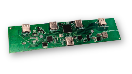 Hub old design pcba