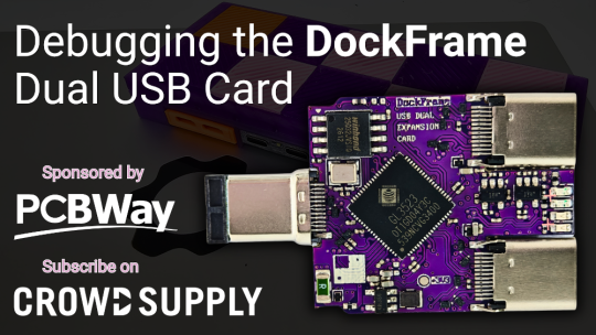 Debugging the DockFrame Dual USB Card